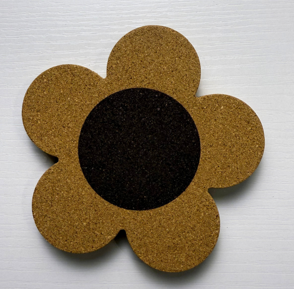 Cork Flower Coaster