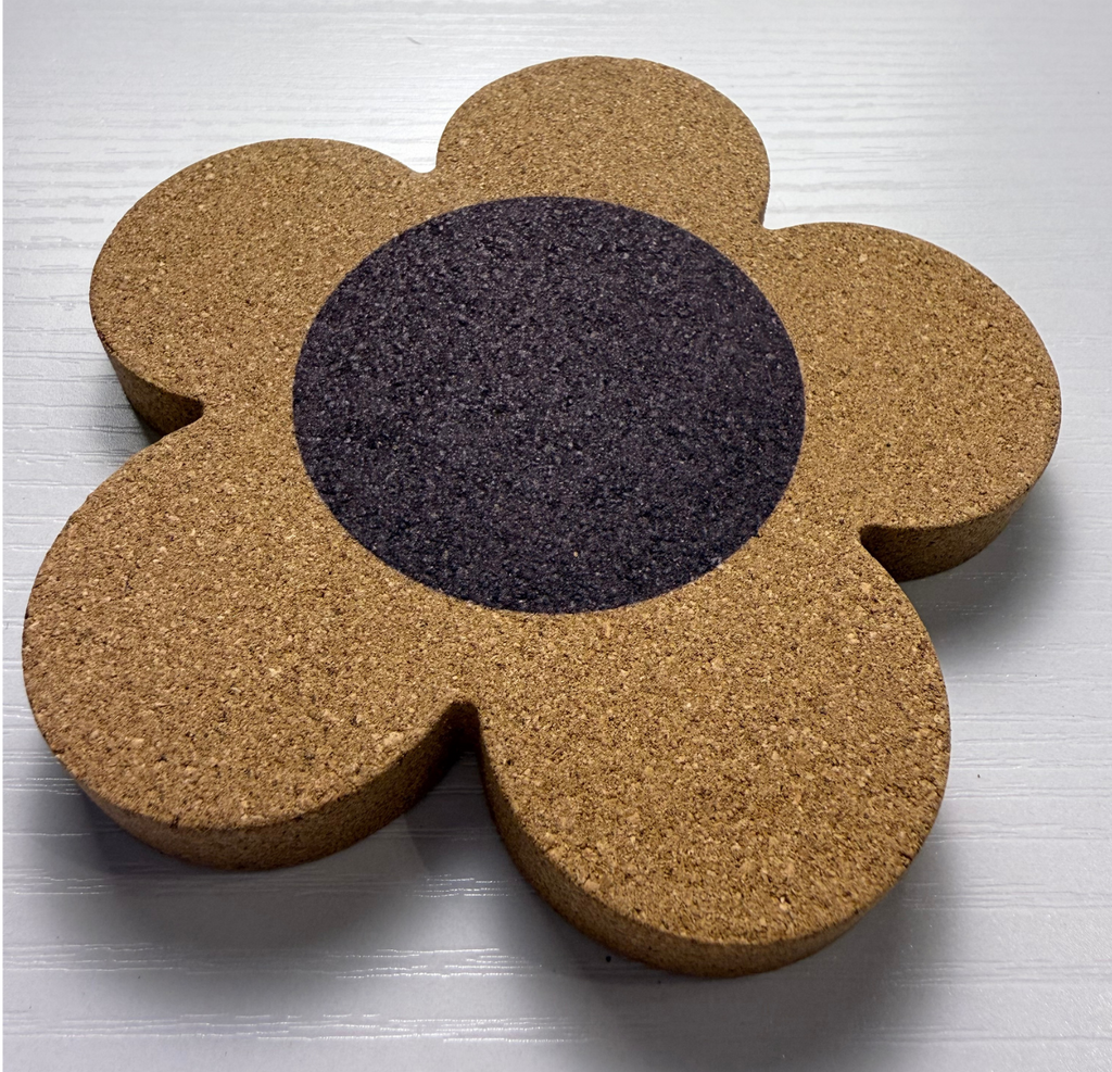Cork Flower Coaster