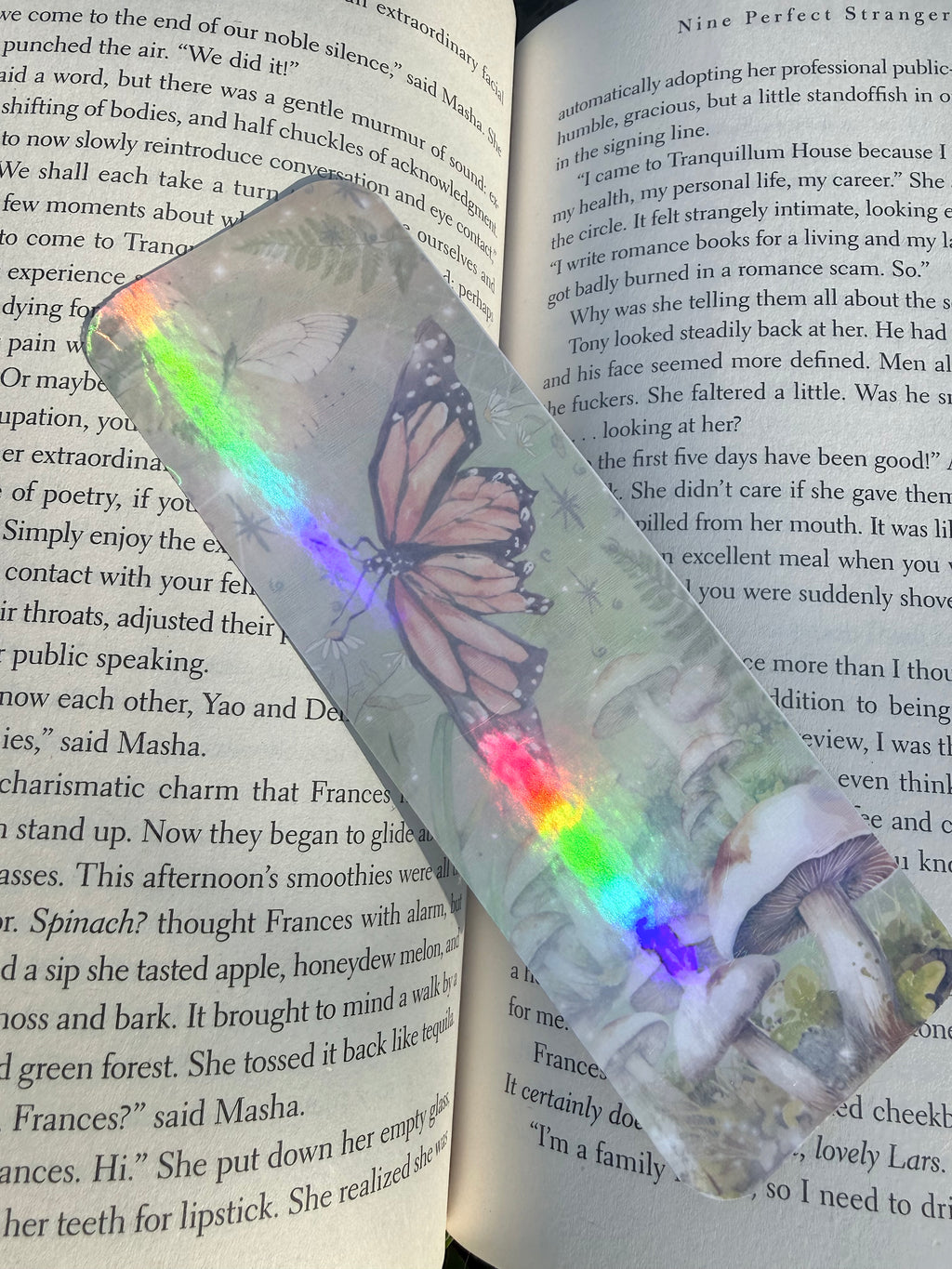 Holographic Butterfly Chapter Bookmark