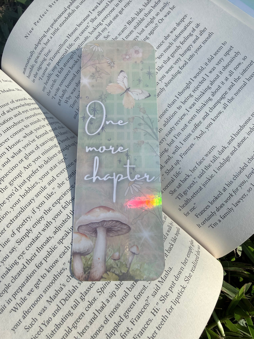 Holographic Butterfly Chapter Bookmark